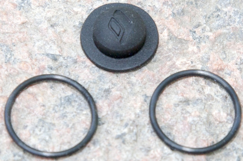 Запасные уплотнительные кольца и резиновая накладка на кнопку включения фонаря Armytek Dobermann Pro